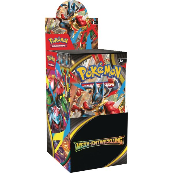Mega Entwicklung 18er Display (18 Booster) (deutsch)