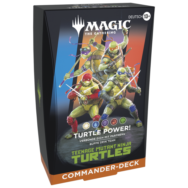 Teenage Mutant Ninja Turtles - Commander Deck - Turtle Power! (deutsch) VORVERKAUF