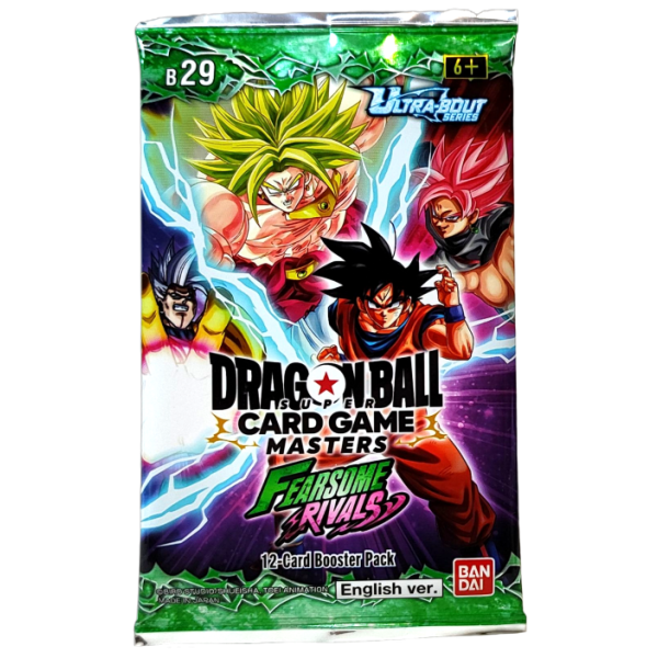 Dragon Ball Super Card Game - Masters B29 Fearsome Rivals Booster (englisch)
