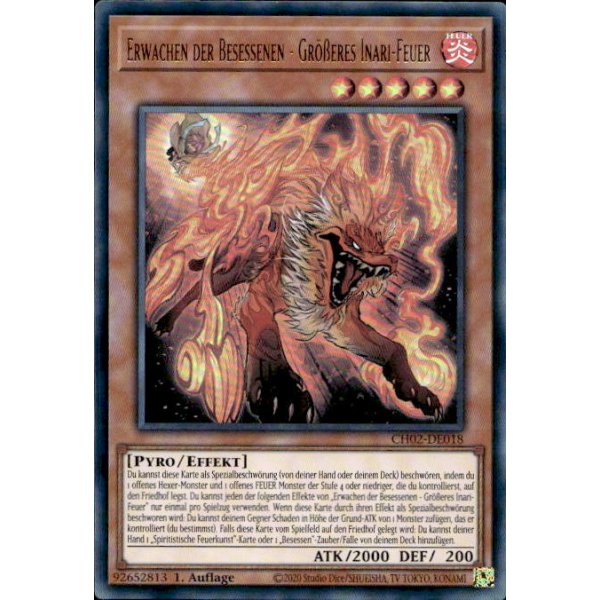 Erwachen der Besessenen - Gr&ouml;&szlig;eres Inari-Feuer CH02-DE018