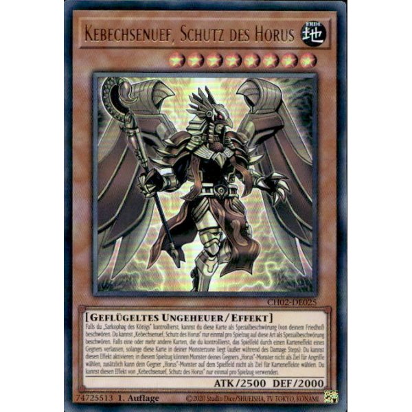 Kebechsenuef, Schutz des Horus CH02-DE025