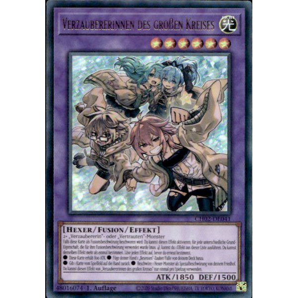 Verzaubererinnen des gro&szlig;en Kreises CH02-DE041 (Ultra Rare)
