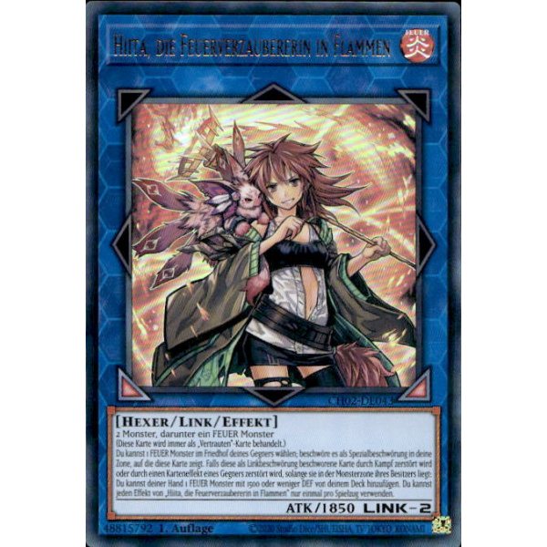 Hiita, die Feuerverzaubererin in Flammen CH02-DE043