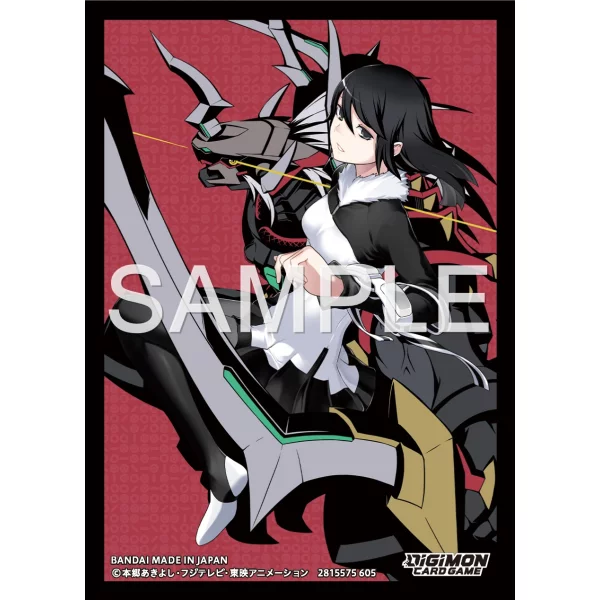 Digimon Card Game - Yuuko Kamishiro Sleeves (60 Kartenh&uuml;llen)