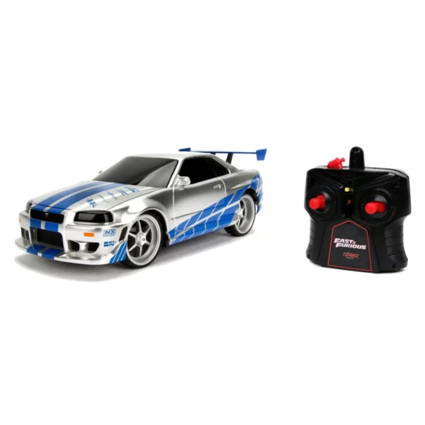 Fast &amp; Furious: Brians Nissan Skyline GT-R (R34) Turbo Boost ferngesteuert