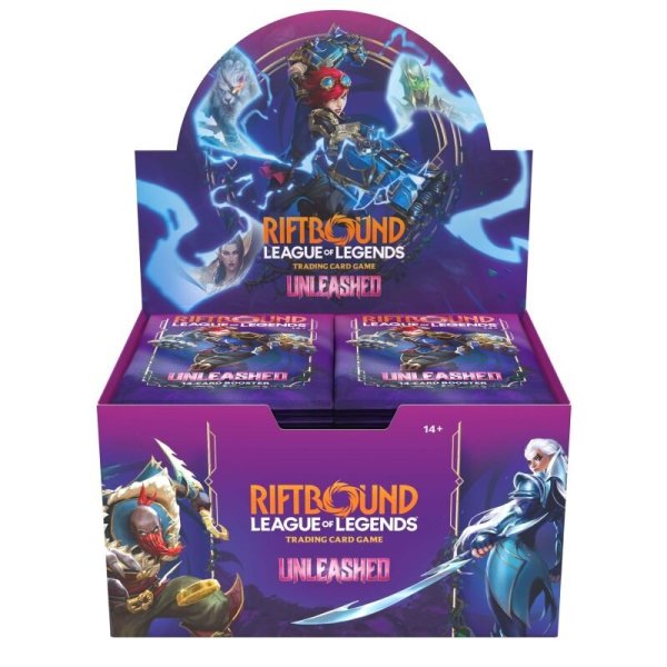 Riftbound: League of Legends - Unleashed Booster Display (24 Packs) - englisch VORVERKAUF