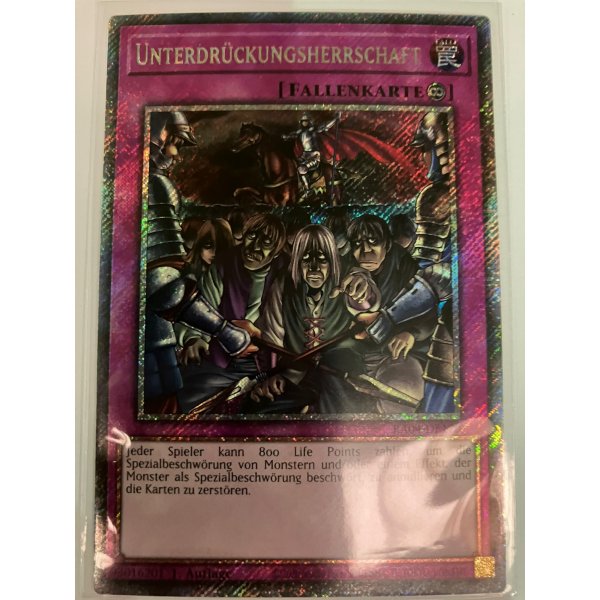 Unterdr&uuml;ckungsherrschaft RA04-DE120 (Platinum Secret Rare)