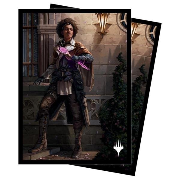 Ultra Pro - Mord in Karlov Manor Matte Deck Protector Sleeves - Kaya, Richterin der Geister (100 Kartenh&uuml;llen)