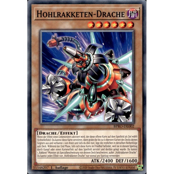 Hohlrakketen-Drache BPRO-DE002