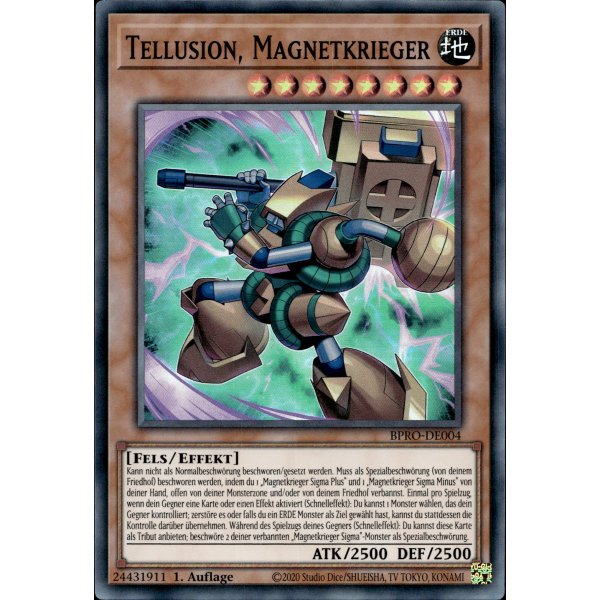 Tellusion, Magnetkrieger BPRO-DE004