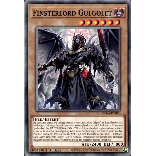 Finsterlord Gulgolet BPRO-DE018