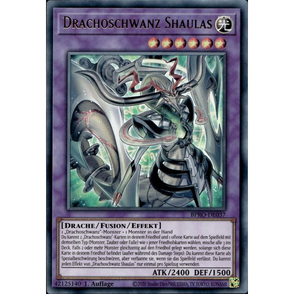 Drachoschwanz Shaulas BPRO-DE037 (Ultra Rare)