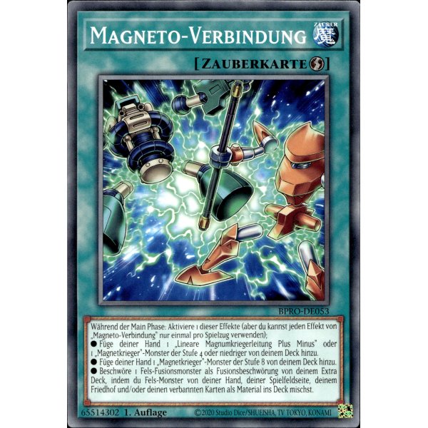 Magneto-Verbindung BPRO-DE053