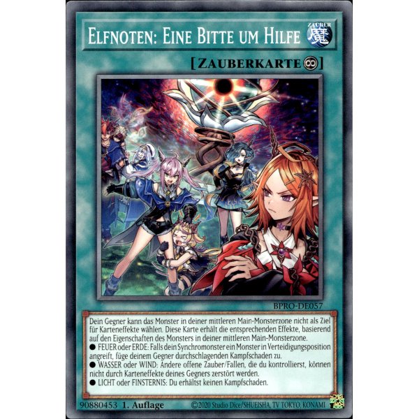 Elfnoten: Eine Bitte um Hilfe BPRO-DE057