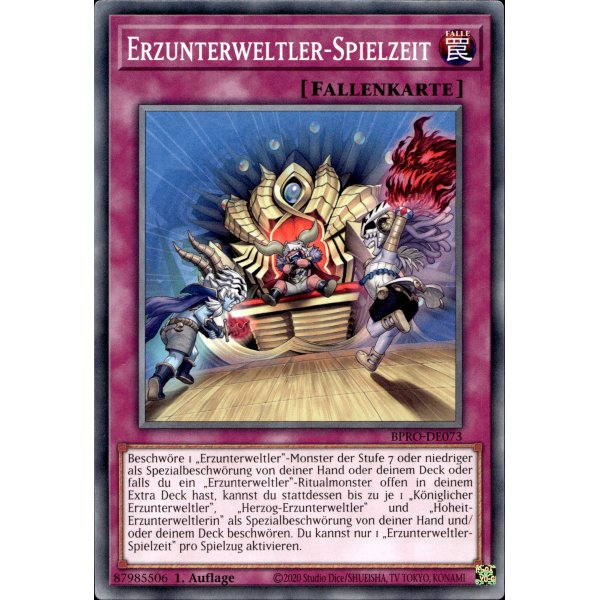 Erzunterweltler-Spielzeit BPRO-DE073
