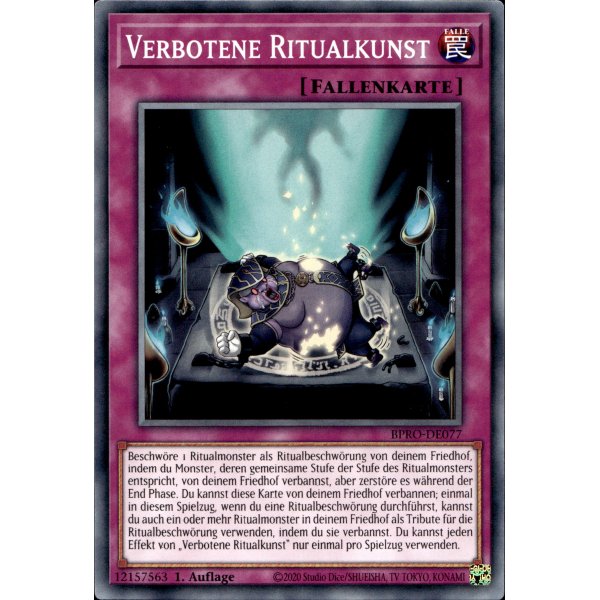 Verbotene Ritualkunst BPRO-DE077