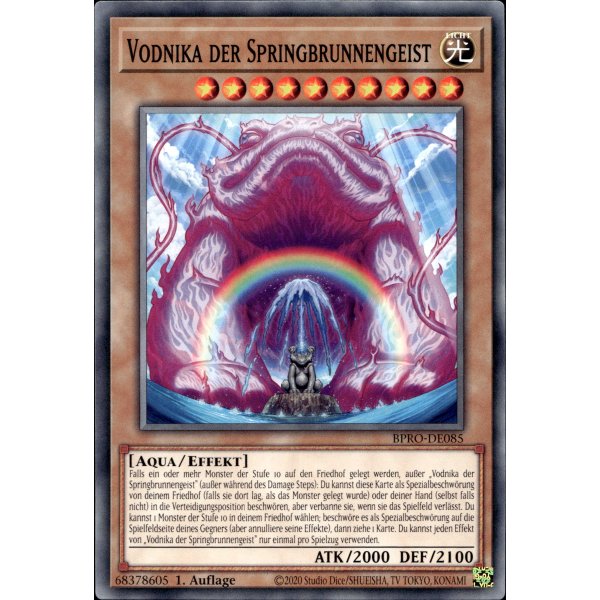 Vodnika der Springbrunnengeist BPRO-DE085