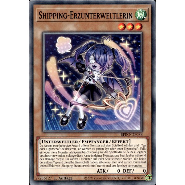 Shipping-Erzunterweltlerin BPRO-DE088