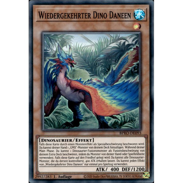 Wiedergekehrter Dino Daneen BPRO-DE093
