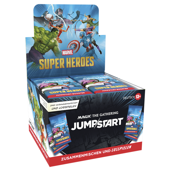Marvel Super Heroes - Jumpstart Booster Display (deutsch) VORVERKAUF