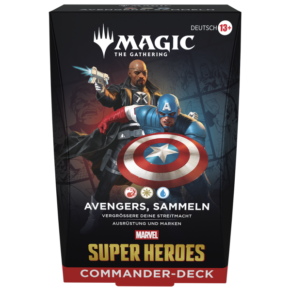 Marvel Super Heroes - Commander Deck - Avengers, Sammeln (deutsch) VORVERKAUF