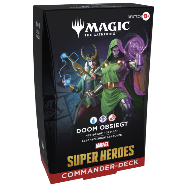Marvel Super Heroes - Commander Deck - Doom Obsiegt (deutsch) VORVERKAUF