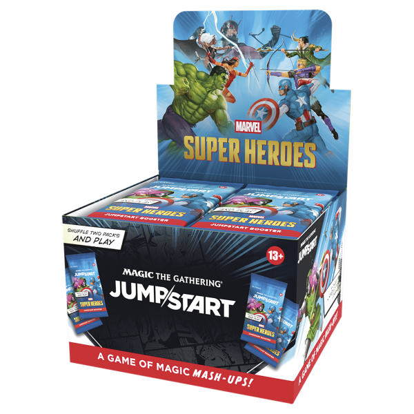 Marvel Super Heroes - Jumpstart Booster Display (englisch) VORVERKAUF
