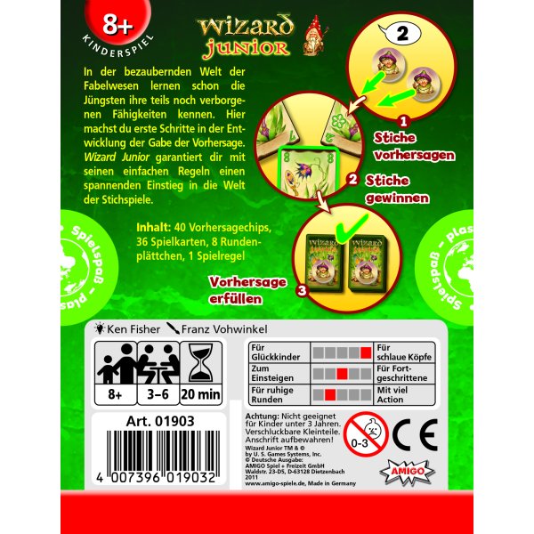 Wizard Junior - Kartenspiel