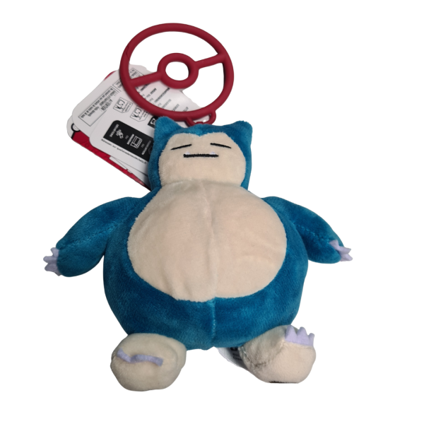 Pokemon Relaxo Pl&uuml;sch Schl&uuml;sselanh&auml;nger mit Karabiner 11 cm