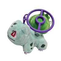 Pokemon Bisasam Pl&uuml;sch Schl&uuml;sselanh&auml;nger mit Karabiner 8 cm