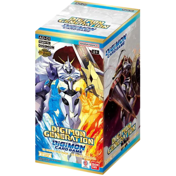 Digimon Card Game - Digimon Generation AD-01 Advanced Booster Display (englisch)