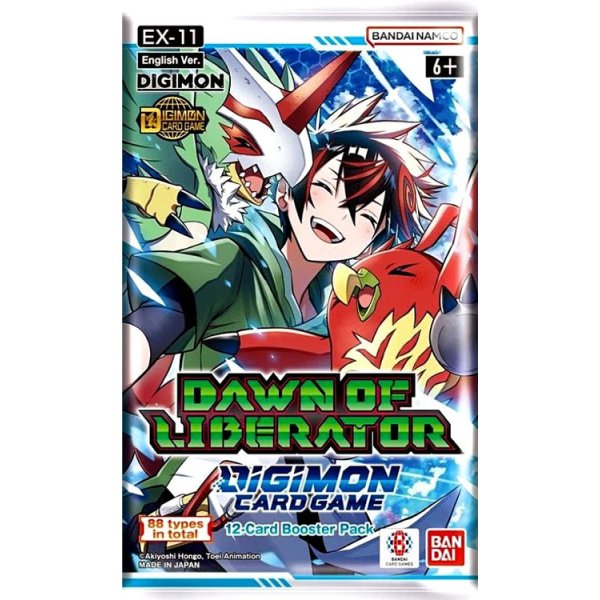Digimon Card Game - Dawn of Liberator EX11 Extra Booster (englisch)