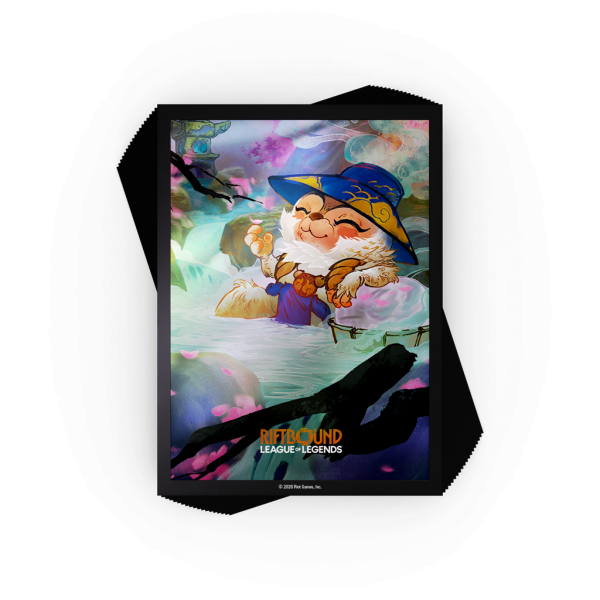 Riftbound: League of Legends - Spirit Blossom Teemo Sleeves (100 Kartenh&uuml;llen)