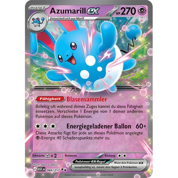 Azumarill-ex 084/217