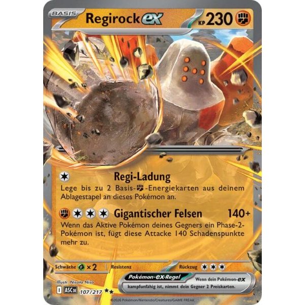 Regirock-ex 107/217