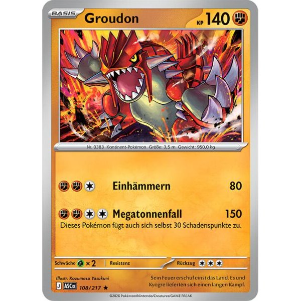 Groudon 108/217