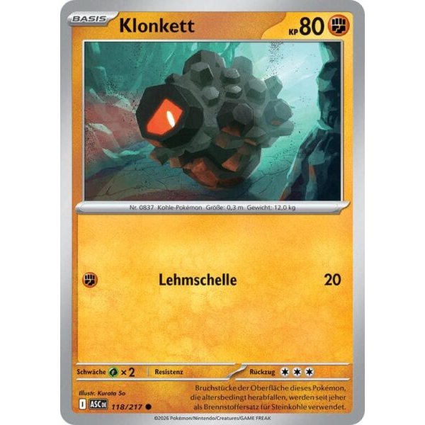 Klonkett 118/217