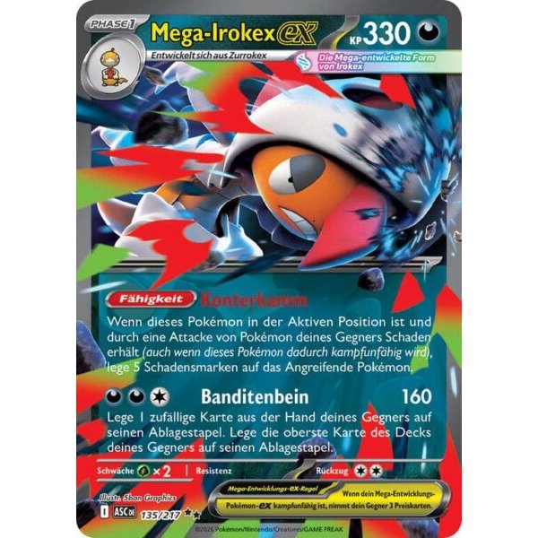 Mega-Irokex-ex 135/217
