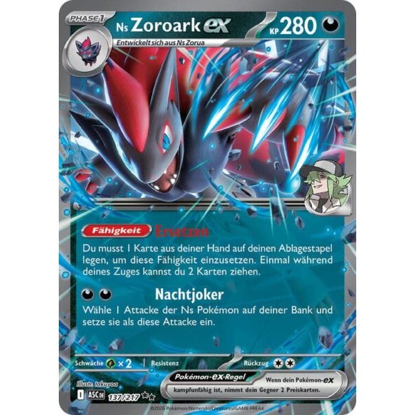 Ns Zoroark-ex 137/217