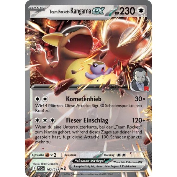 Team Rockets Kangama-ex 162/217