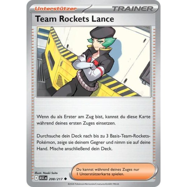 Team Rockets Lance 208/217