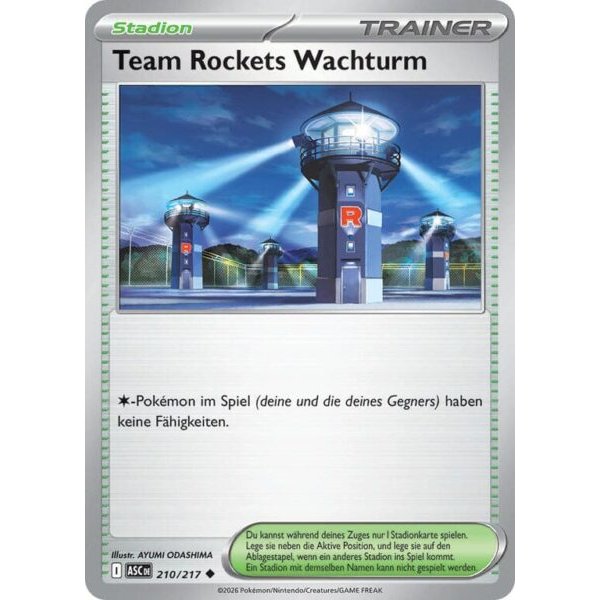 Team Rockets Wachturm 210/217