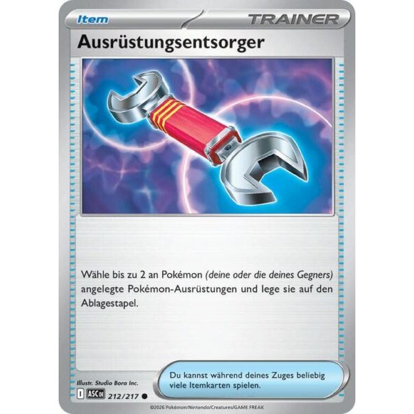 Ausr&uuml;stungsentsorger 212/217