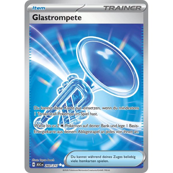 Glastrompete 260/217
