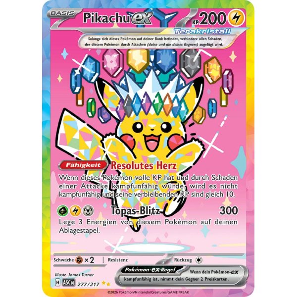 Pikachu -ex 277/217