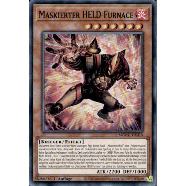 Maskierter HELD Furnace MZMU-DE015