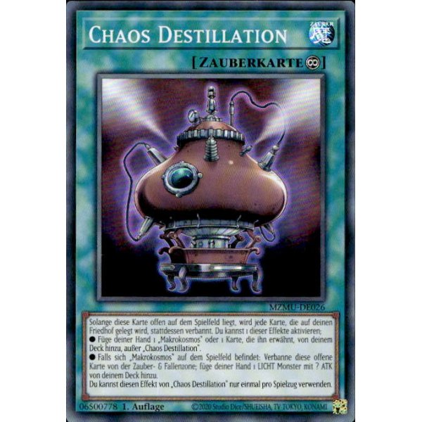 Chaos Destillation MZMU-DE026