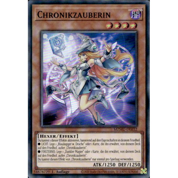 Chronikzauberin MZMU-DE032 (Super Rare)