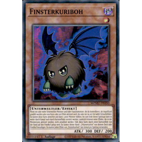 Finsterkuriboh MZMU-DE050 (Super Rare)