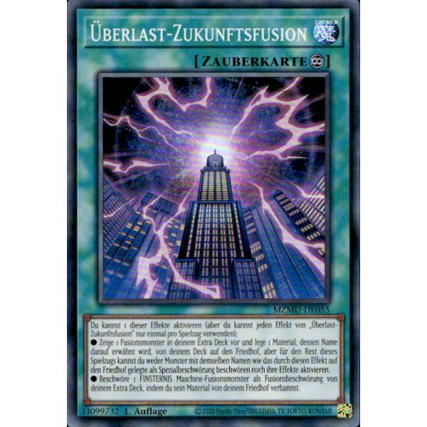 &Uuml;berlast-Zukunftsfusion MZMU-DE055 (Super Rare)